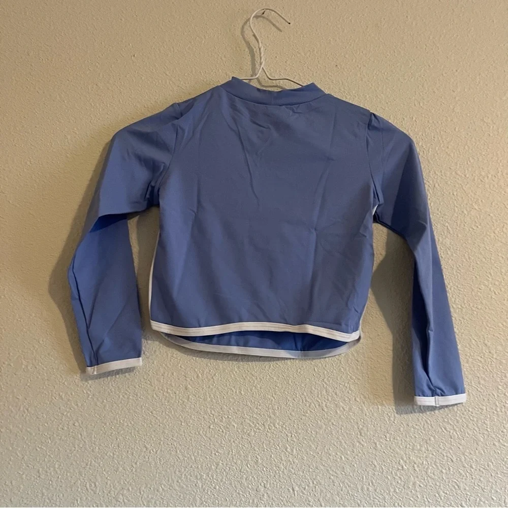 NWT L*SPACE Swim Kids SOOKI RASHGUARD Long Sleeve Swim Top Size 6